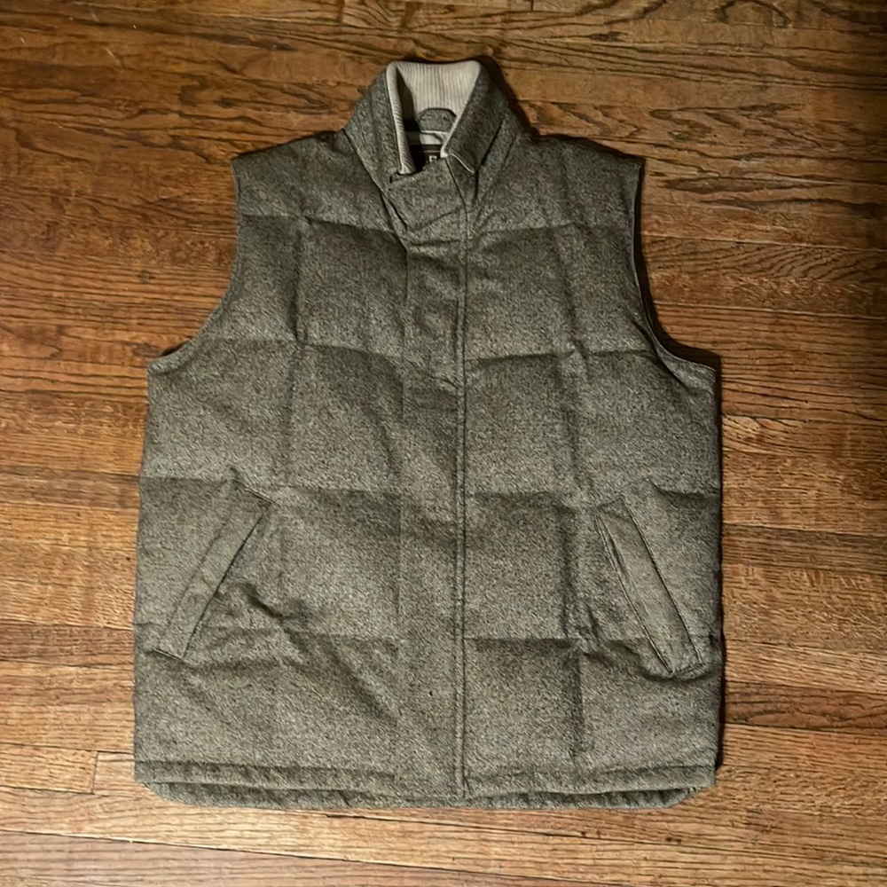 Loro Piana storm system Wool & Down quilted vest storm system Medium